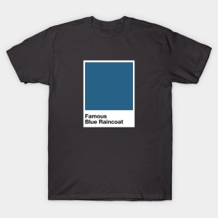 Pantone Famous Blue Raincoat T-Shirt